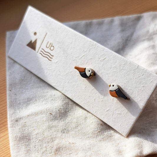 Love Birds - Glazed Maple & Black