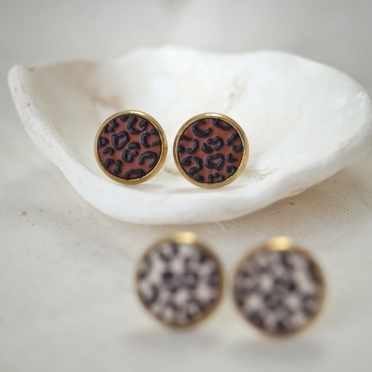 Faux Sho Leopard Print - Caramel