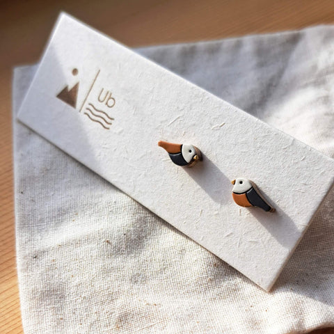 Love Birds - Glazed Maple & Black