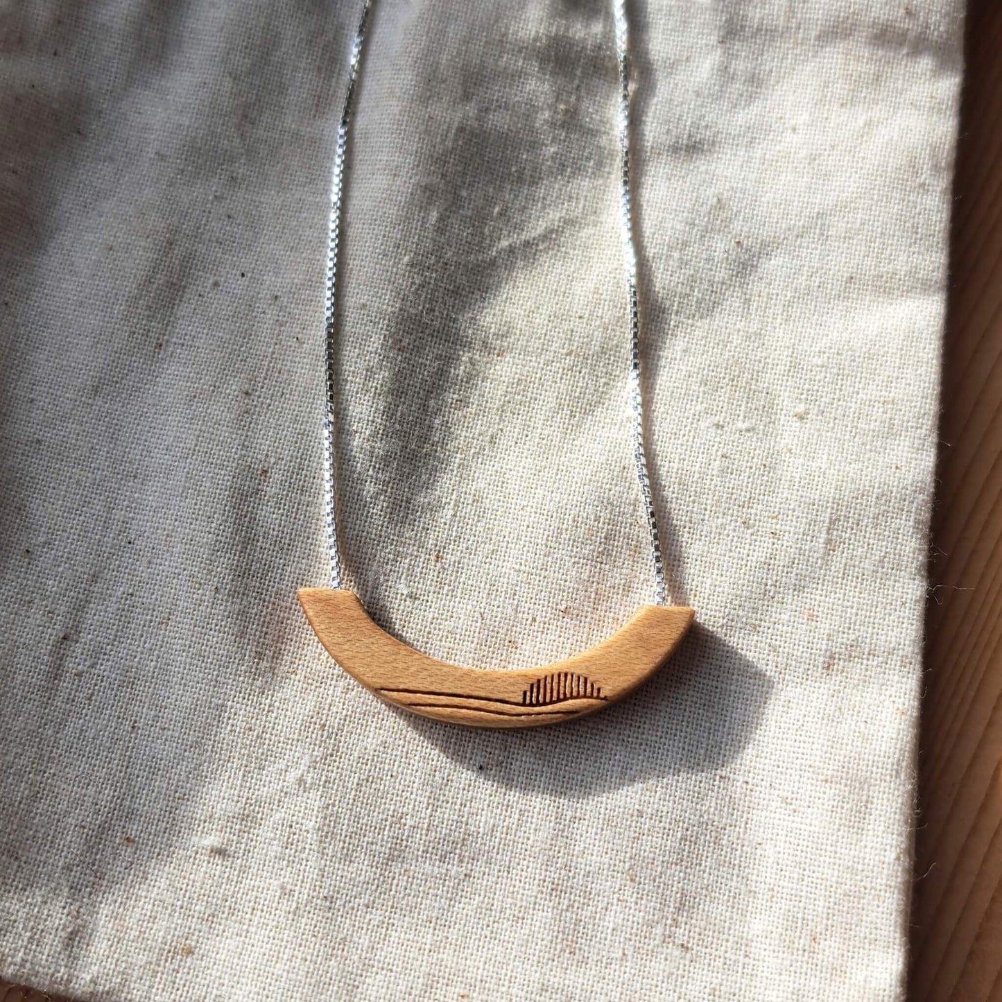 Golden Hour Necklace - Maple
