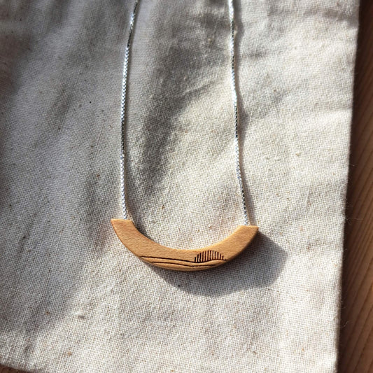 Golden Hour Necklace - Maple