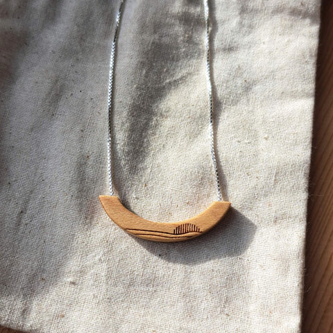 Golden Hour Necklace - Maple