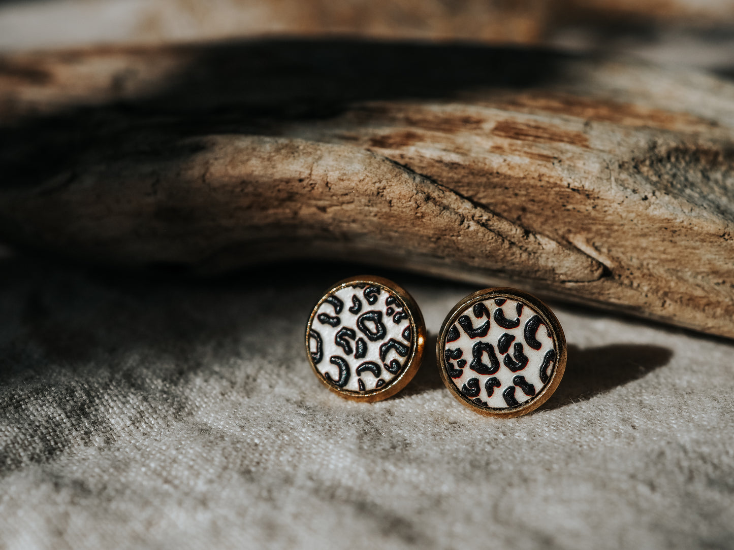 Faux Sho Leopard Print - Cream