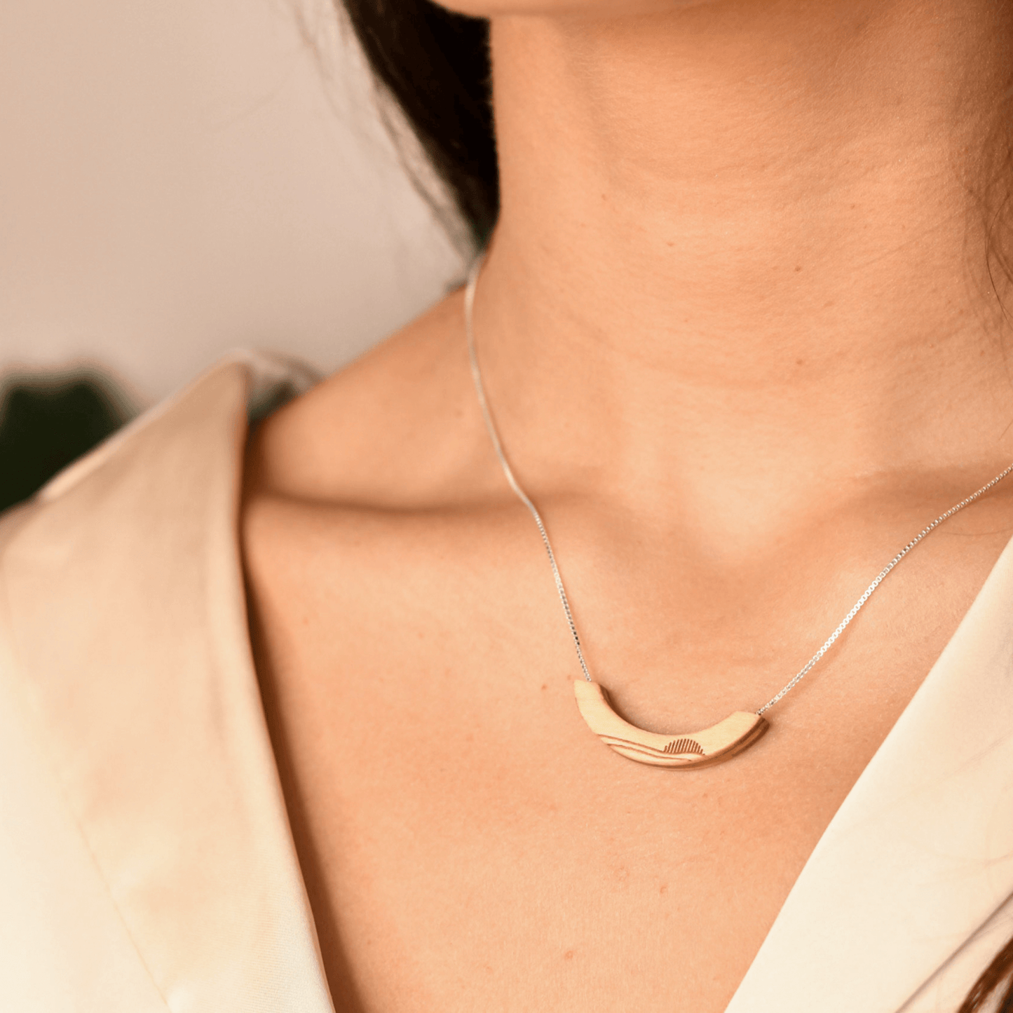 Golden Hour Necklace - Maple