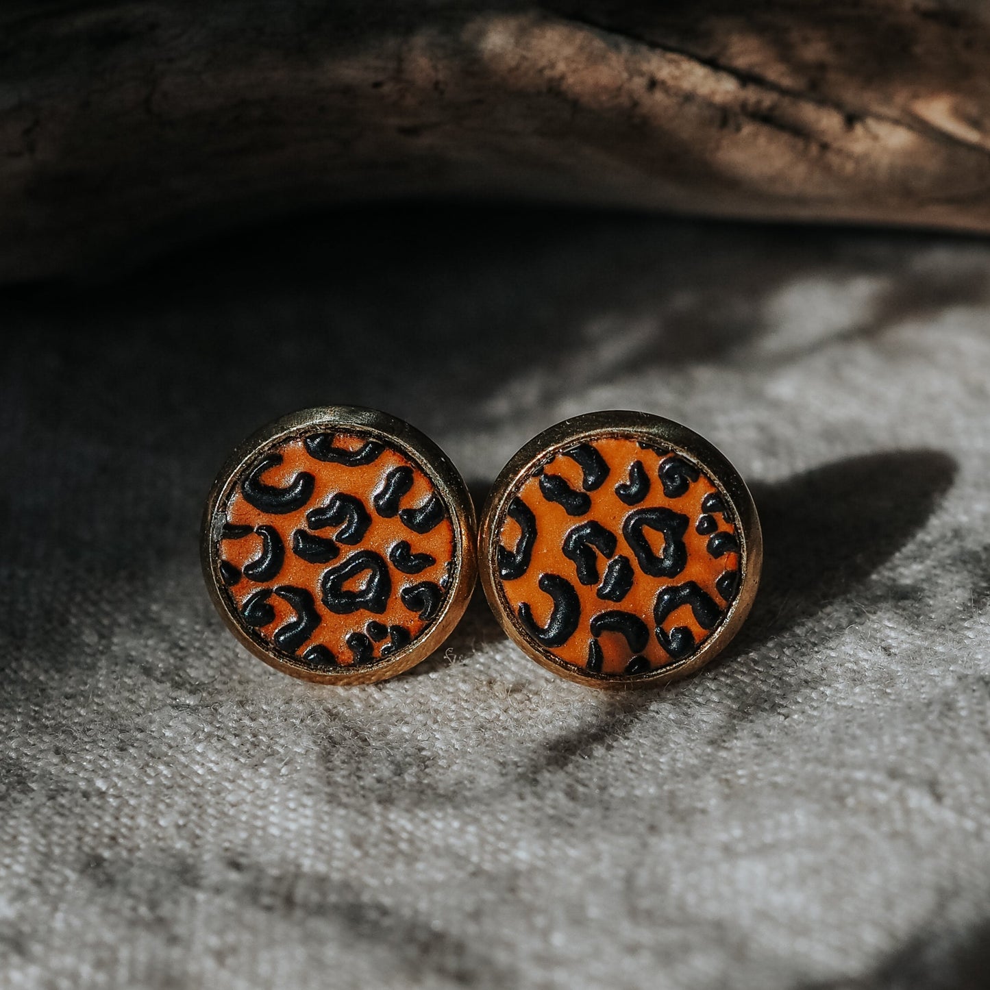 Faux Sho Leopard Print - Caramel