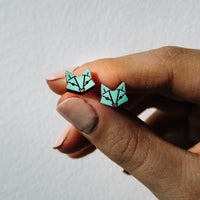 Geometric Fox - Mint